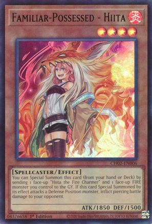 Image of Familiar-Possessed - Hiita [CH02-EN006] Ultra Rare