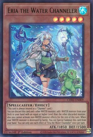 Image of Eria the Water Channeler [CH02-EN009] Ultra Rare