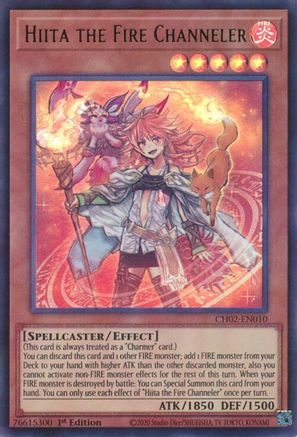 Image of Hiita the Fire Channeler [CH02-EN010] Ultra Rare