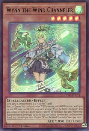 Image of Wynn the Wind Channeler [CH02-EN011] Ultra Rare