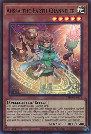 Image of Aussa the Earth Channeler [CH02-EN012] Ultra Rare