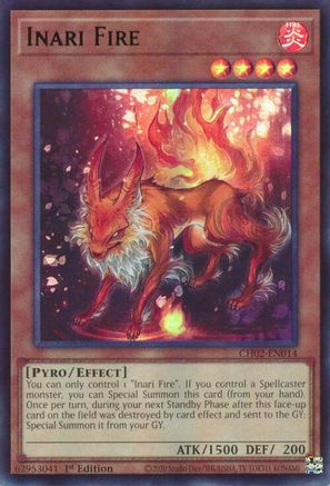 Image of Inari Fire [CH02-EN014] Ultra Rare