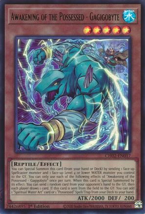 Image of Awakening of the Possessed - Gagigobyte [CH02-EN017] Ultra Rare