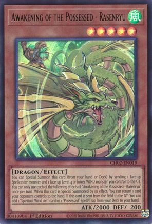 Image of Awakening of the Possessed - Rasenryu [CH02-EN019] Ultra Rare