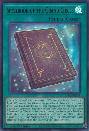 Image of Spellbook of the Grand Circle (Ultra Rare) [CH02-EN028] Ultra Rare
