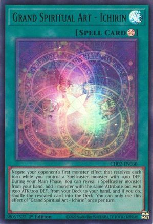 Image of Grand Spiritual Art - Ichirin [CH02-EN030] Ultra Rare