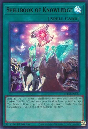 Image of Spellbook of Knowledge [CH02-EN033] Ultra Rare