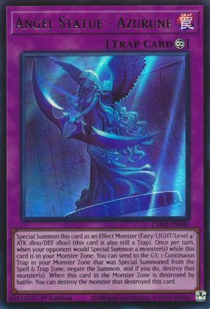 Image of Angel Statue - Azurune [CH02-EN040] Ultra Rare