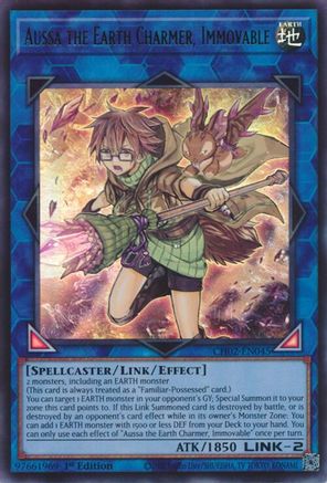 Image of Aussa the Earth Charmer, Immovable [CH02-EN045] Ultra Rare