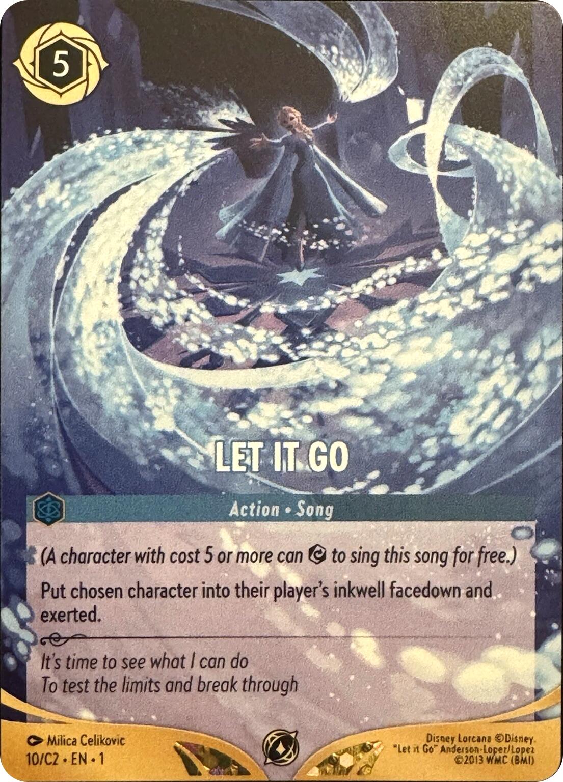 Image of Let It Go (Disney Lorcana Challenge) (10) [Promo Cards]