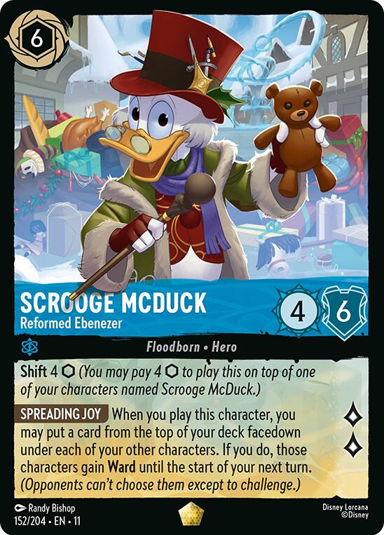 Image of Scrooge McDuck - Reformed Ebenezer (152/204) [Winterspell]