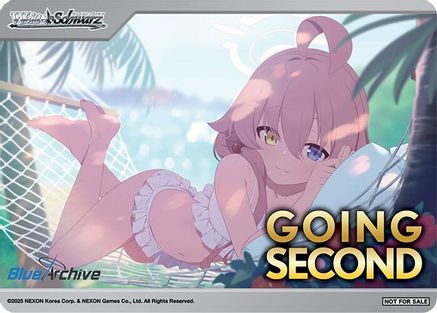 Image of Going Second (Takanashi Hoshino (Swimsuit)) [Blue Archive]