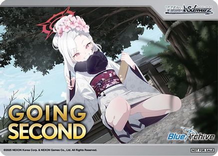 Image of Going Second (Asagi Mutsuki (New Year)) [Blue Archive]