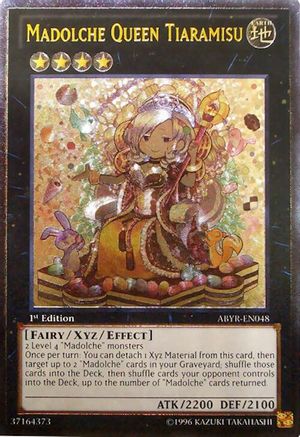 Image of Madolche Queen Tiaramisu (UTR) [ABYR-EN048] Ultimate Rare