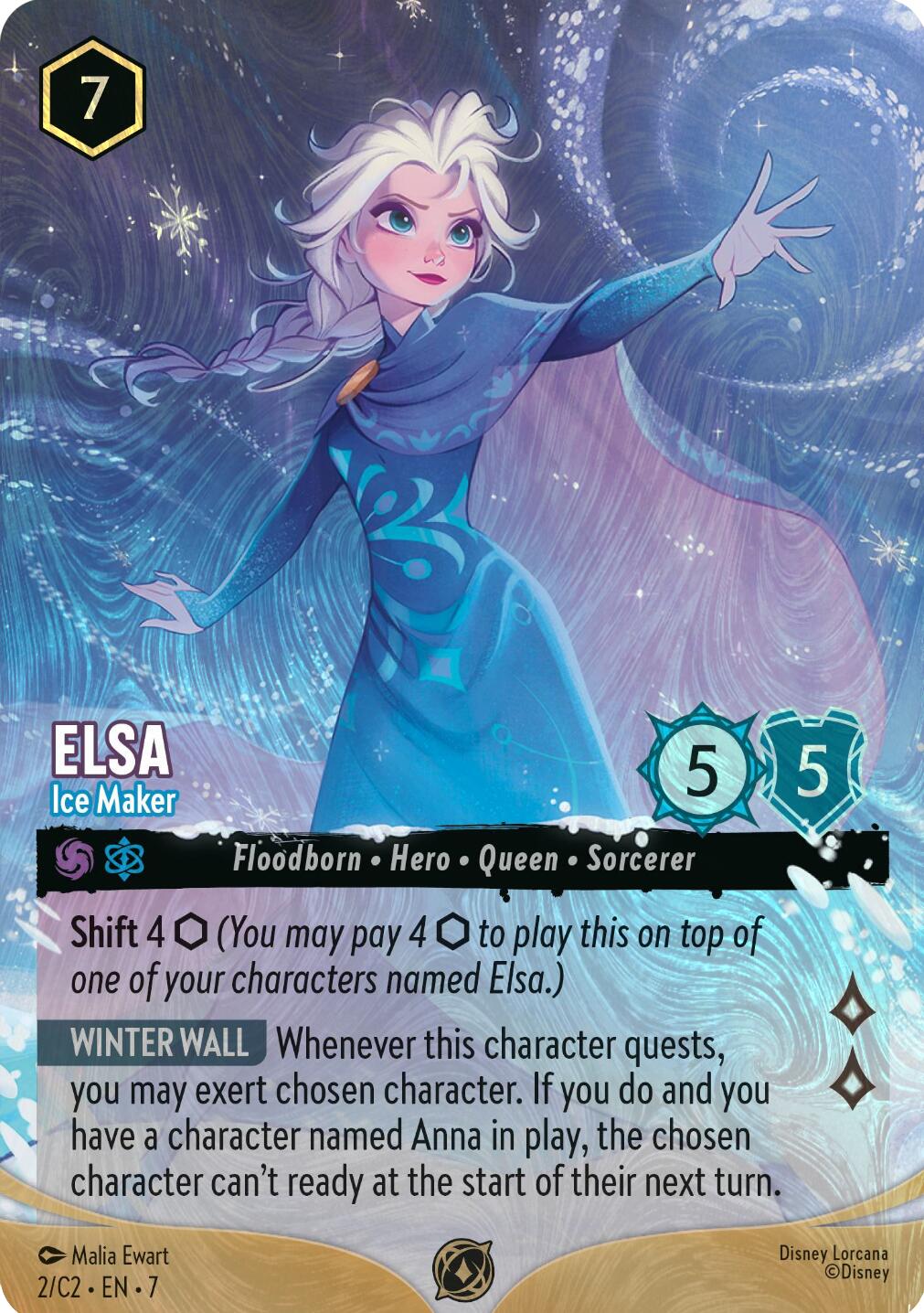 Image of Elsa - Ice Maker (Foil) (2) [Promo Cards]