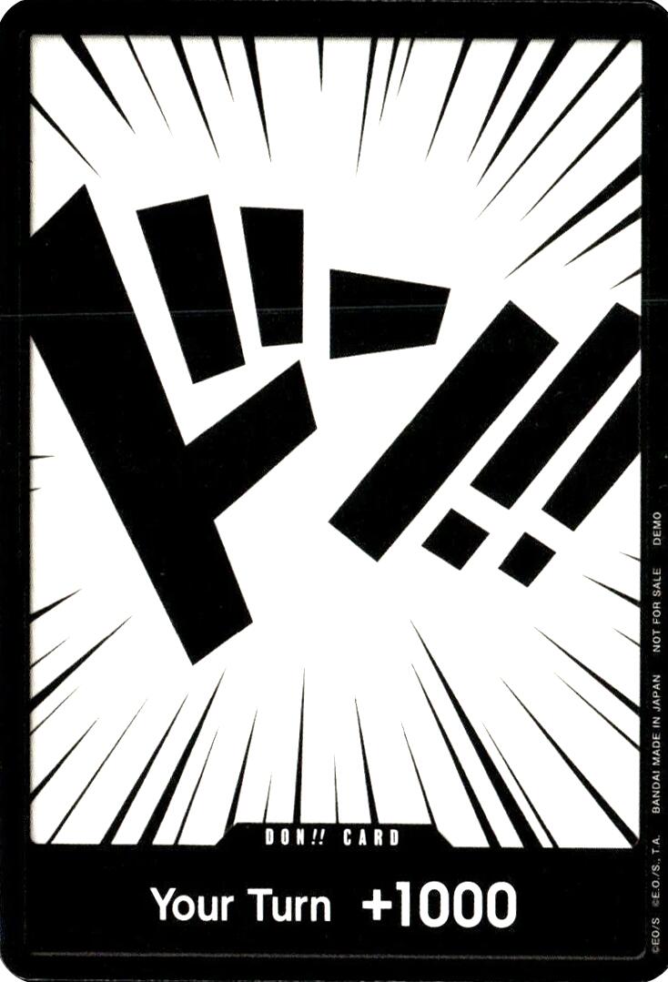 Image of DON!! Card [One Piece Demo Deck Cards]