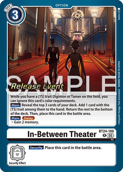 Image of In-Between Theater [BT24-100] [Time Stranger Release Events Cards]