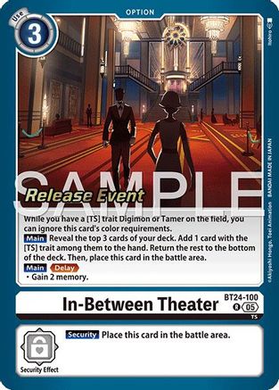 Image of In-Between Theater [BT24-100] [Time Stranger Release Events Cards]