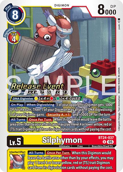 Image of Silphymon [BT24-037] [Time Stranger Release Events Cards]