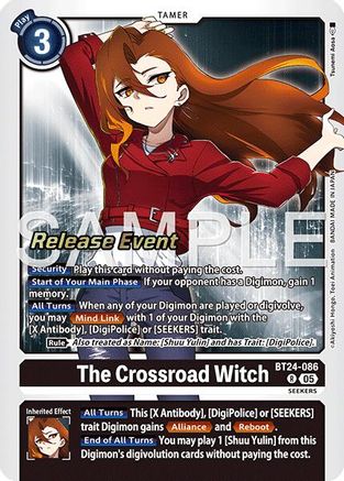 Image of The Crossroad Witch [BT24-086] [Time Stranger Release Events Cards]
