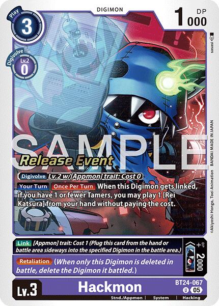 Image of Hackmon [BT24-067] [Time Stranger Release Events Cards]