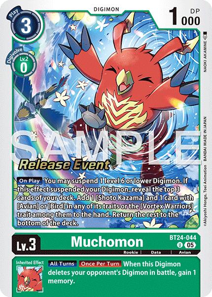 Image of Muchomon [BT24-044] [Time Stranger Release Events Cards]