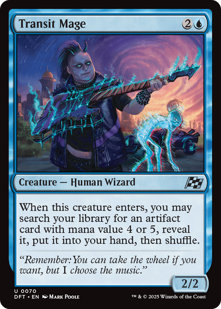 Image of Transit Mage [Aetherdrift]
