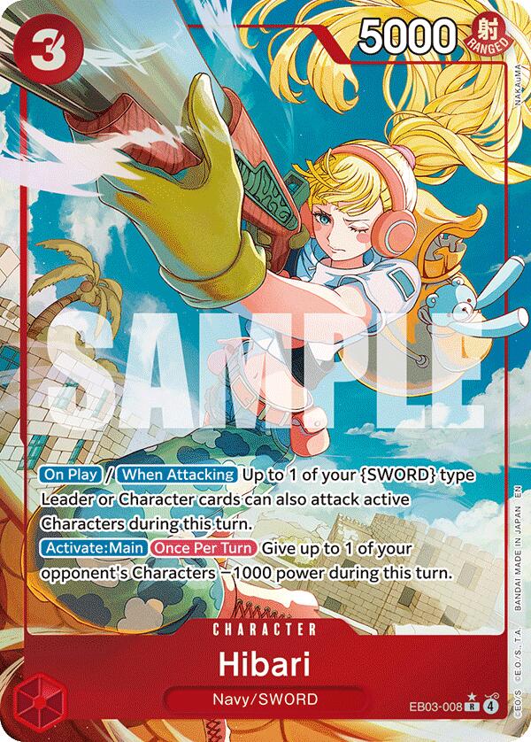Image of Hibari (Alternate Art) [Extra Booster: One Piece Heroines Edition]