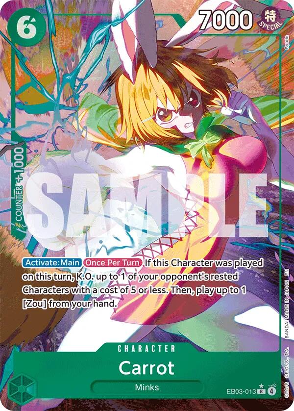 Image of Carrot (Alternate Art) [Starter Deck: Film Edition]