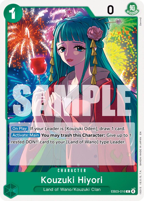 Image of Kouzuki Hiyori [Extra Booster: One Piece Heroines Edition]