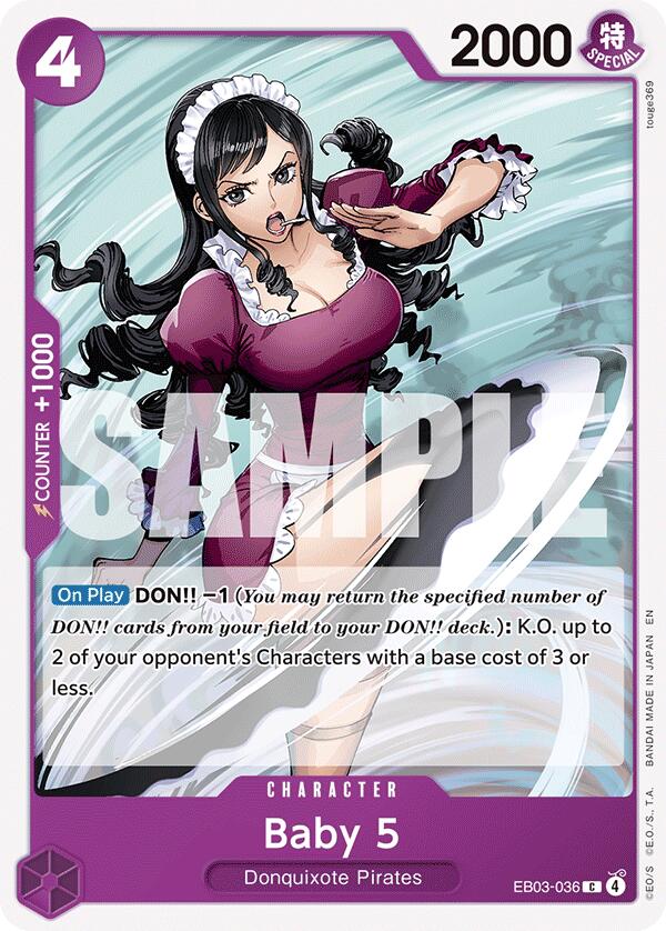 Image of Baby 5 [Extra Booster: One Piece Heroines Edition]