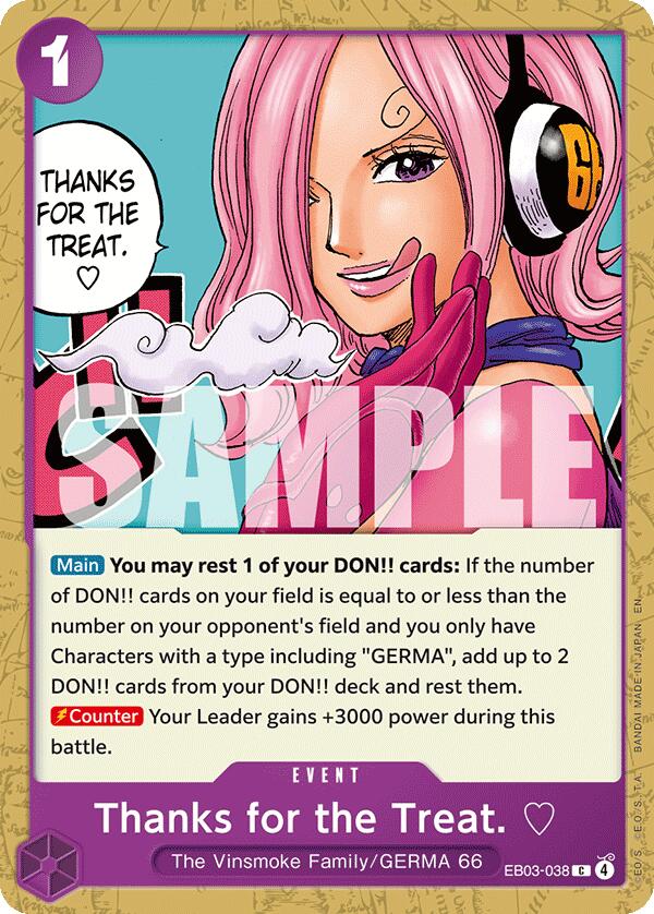 Image of Thanks for the Treat. [Extra Booster: One Piece Heroines Edition]
