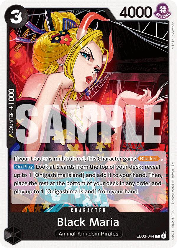 Image of Black Maria [Extra Booster: One Piece Heroines Edition]