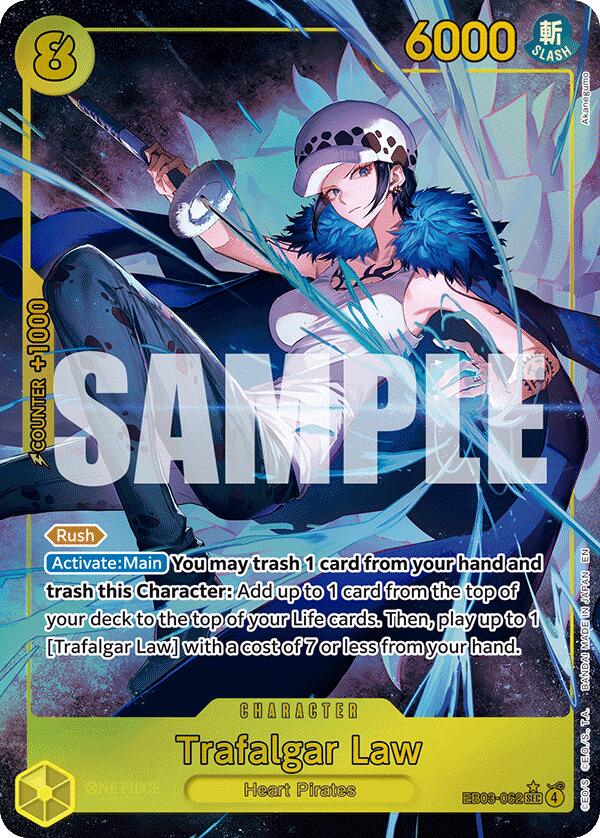 Image of Trafalgar Law (Alternate Art) [Extra Booster: One Piece Heroines Edition]