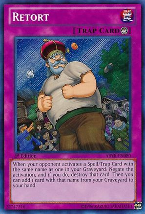 Image of Retort [ABYR-EN080] Secret Rare