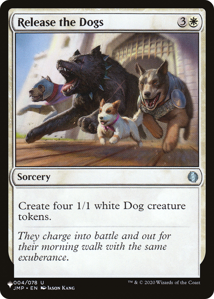 Image of Release the Dogs [The List]