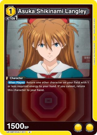 Image of Asuka Shikinami Langley (011) (UE15BT/EVA-1-011) - UE15BT Evangelion New Theatrical Edition
