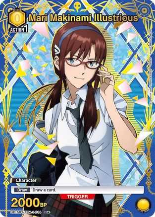 Image of Mari Makinami Illustrious (014) (C*) (UE15BT/EVA-1-014) - UE15BT Evangelion New Theatrical Edition Foil