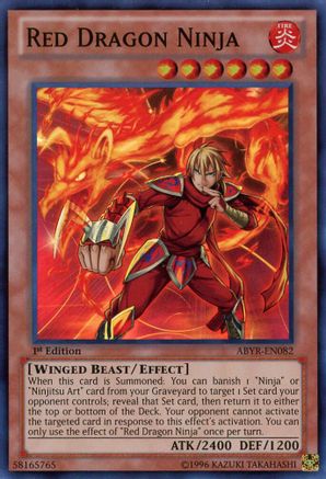 Image of Red Dragon Ninja [ABYR-EN082] Super Rare