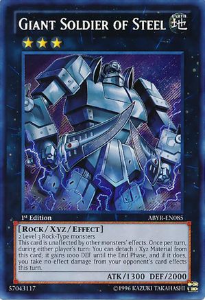 Image of Giant Soldier of Steel [ABYR-EN085] Secret Rare