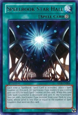 Image of Spellbook Star Hall [ABYR-EN088] Rare