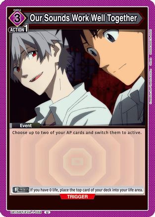 Image of Our Sounds Work Well Together (UE15BT/EVA-1-059) - UE15BT Evangelion New Theatrical Edition