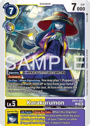 Image of Karakurumon [EX11-022] [Dawn of Liberator]