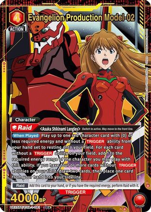 Image of Evangelion Production Model-02 (SR*) (UE15BT/EVA-1-081) - UE15BT Evangelion New Theatrical Edition Foil