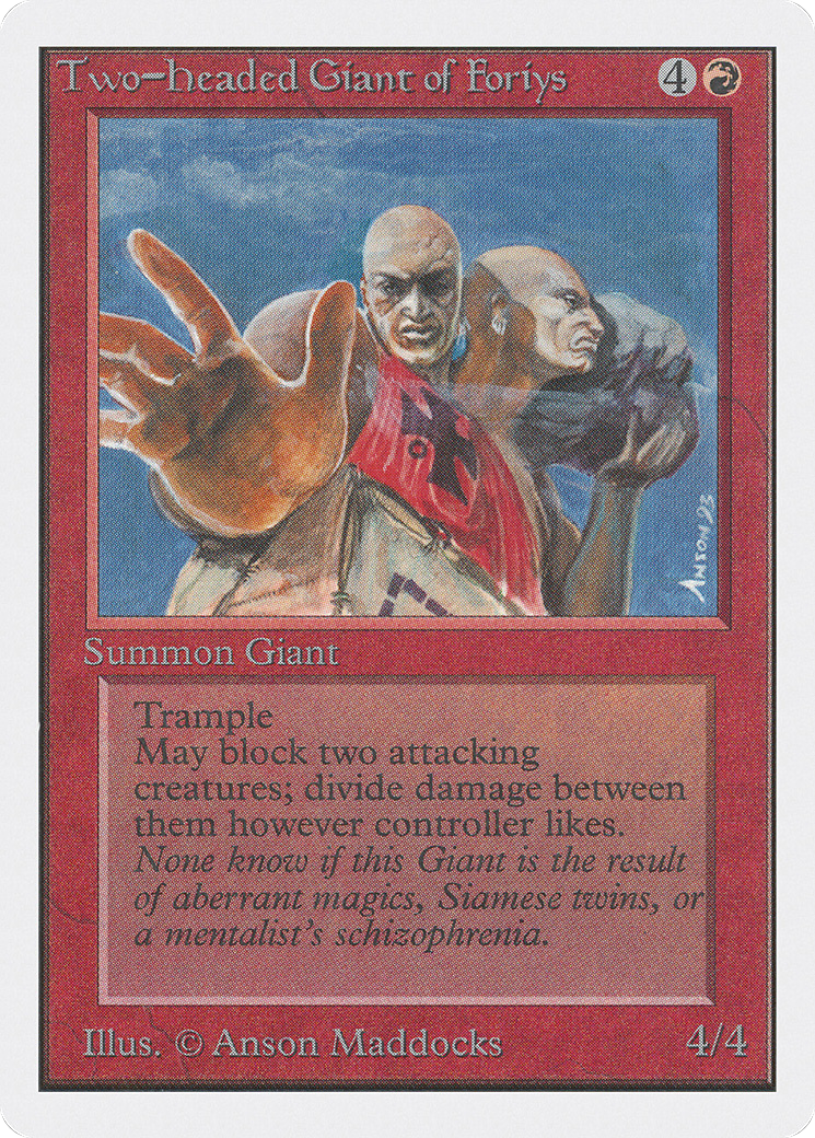 Image of Two-Headed Giant of Foriys [Unlimited Edition]