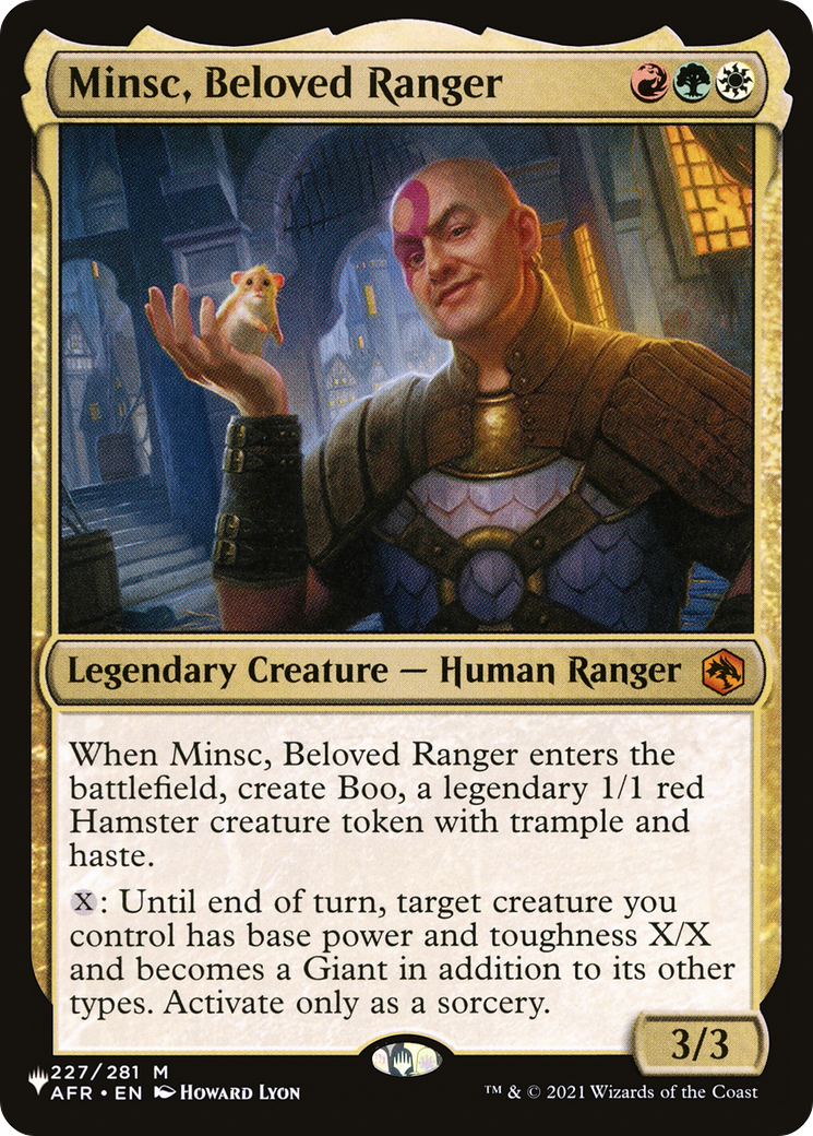 Image of Minsc, Beloved Ranger [The List]