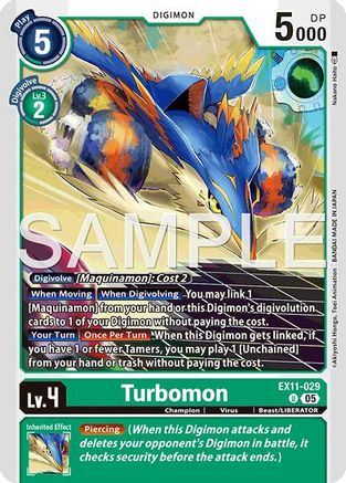 Image of Turbomon [EX11-029] [Dawn of Liberator]