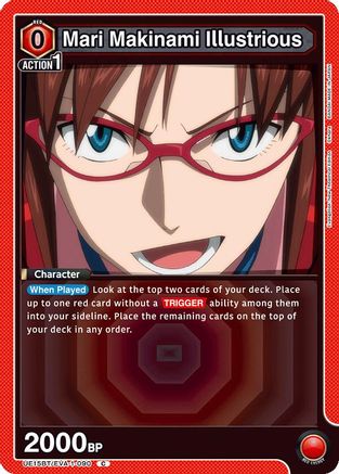 Image of Mari Makinami Illustrious (090) (UE15BT/EVA-1-090) - UE15BT Evangelion New Theatrical Edition
