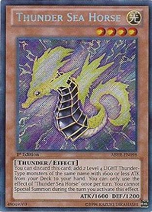 Thunder Sea Horse [ABYR-EN098] Secret Rare