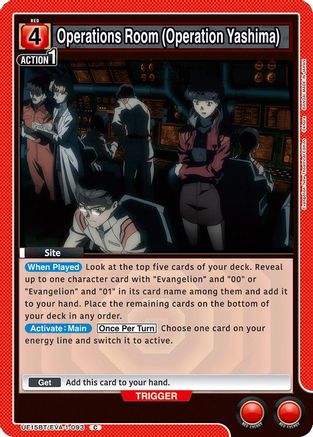 Image of Operations Room (Operation Yashima) (UE15BT/EVA-1-093) - UE15BT Evangelion New Theatrical Edition